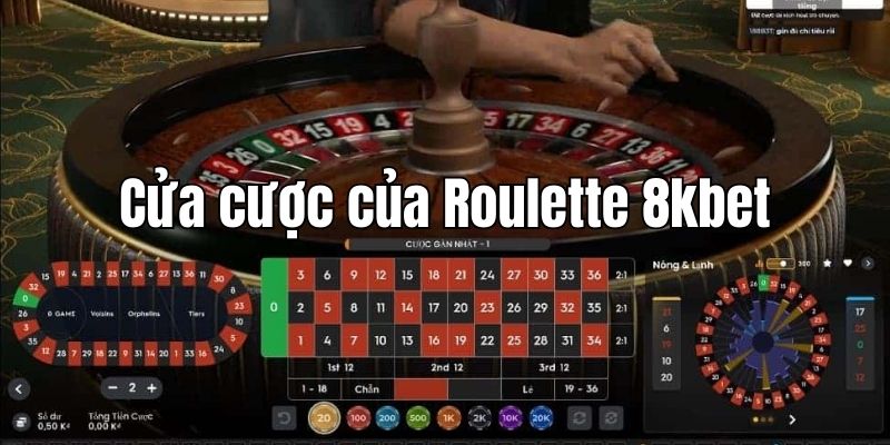 Tìm hiểu về các cửa cược Roulette trực tuyến